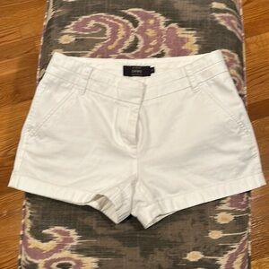 Jcrew white shorts